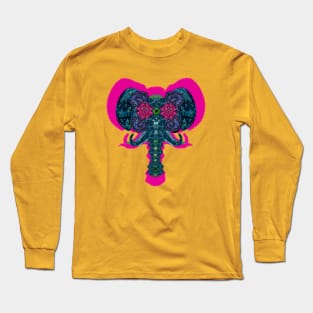 Pinkish Elephant Long Sleeve T-Shirt